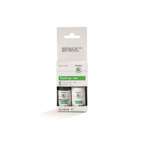 Skoda Lackstiftset Emerald Grün Metallic G6Y Lackstift 000050300A G6Y