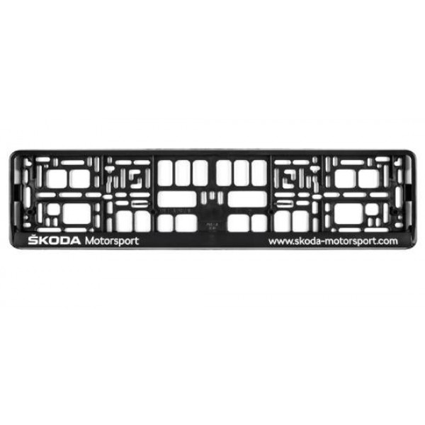 Skoda Kennzeichenhalterung Motorsport Kennzeichenhalter 000071800N
