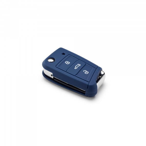 Schlüsselcover VW Key Cover Dunkelblau Schlüsselhülle Silikon 000087012AN530
