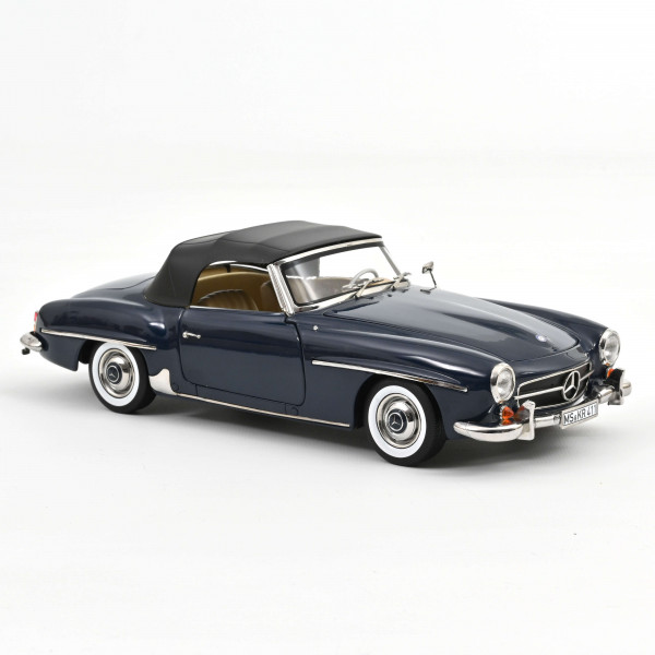 Mercedes Benz 190 SL 1957 Mittelblau 1:18 Modellauto Norev 183403