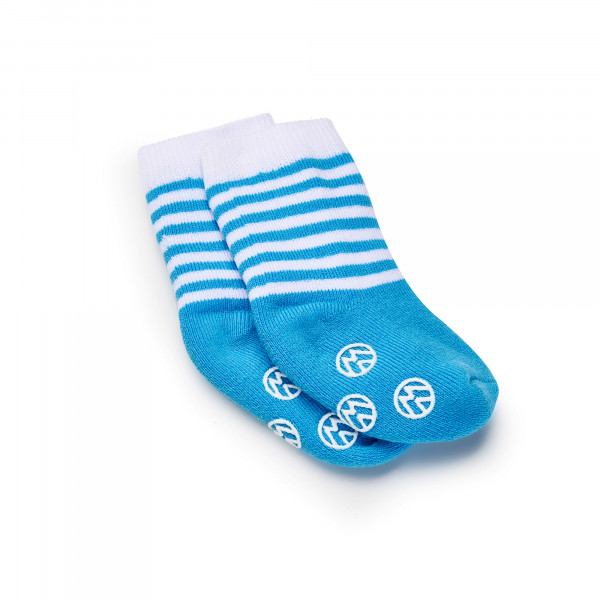 VW Baby Söckchen Socken Blau Weiß 0-6 Monate Baby Socks 1H4084404A 287