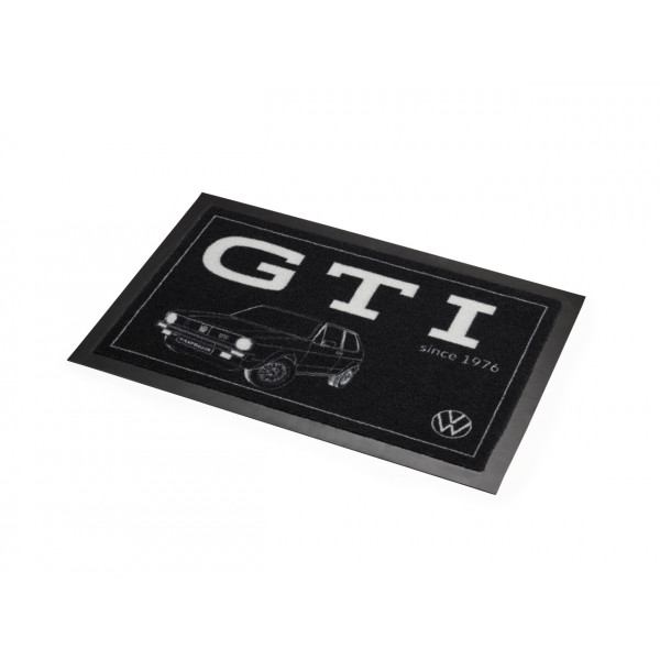 VW GTI Bodenschutzmatte Bodenmatte Fußabtreter Vorleger Schwarz 1K6087703A