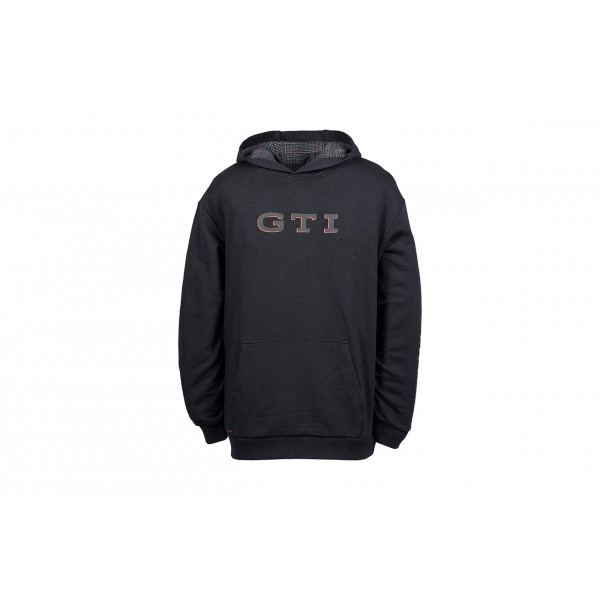 VW GTI Unisex Kapuzen Sweatshirt Schwarz Pullover Hoodie Gr. S -XXL 3A9084130A-E