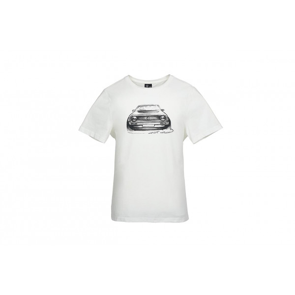 VW GTI Herren T-Shirt Weiß Shirt Gr. S - XXL Golf 1 GTI 3A9084200A-E 084