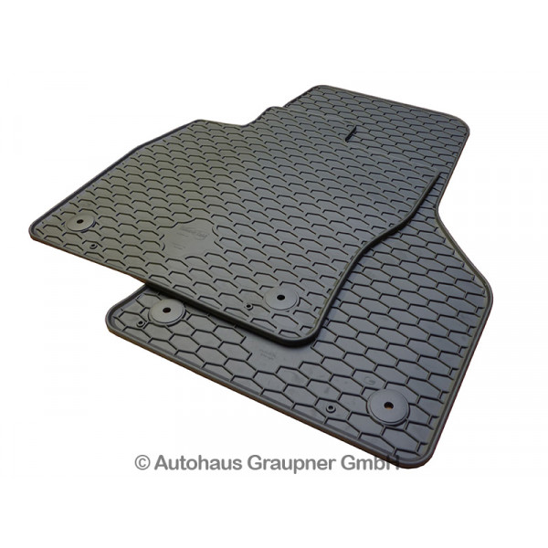 ELMASLINE 3D Gummimatten für VW PASSAT B8 ab 2014, Vorne (2er Set)  Fußmatten