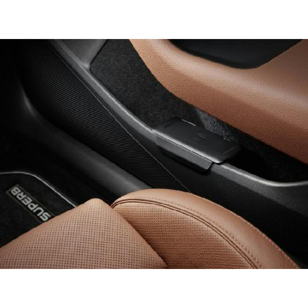 Skoda Superb IV Abfallbehälter Innentür schwarz 3P0061107