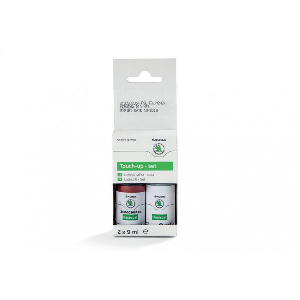 Skoda Lackstiftset Rio Rot Metallic F3L Lackstift 3T0050300A F3L