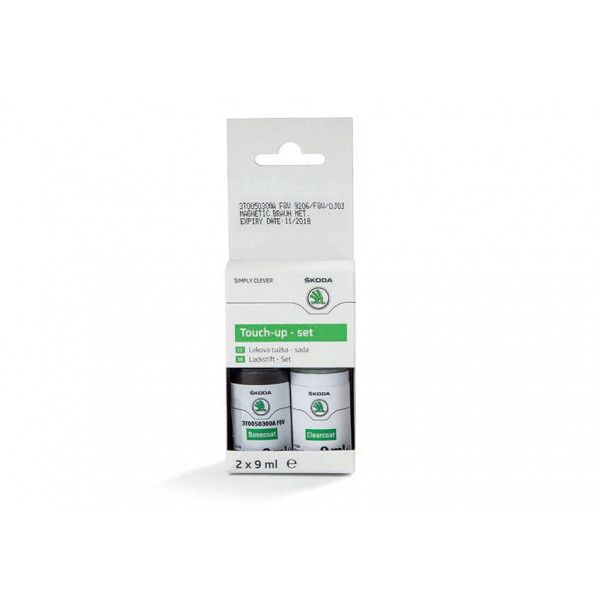 Skoda Lackstiftset Magnetic Braun F8V Lackstift 3T0050300A F8V