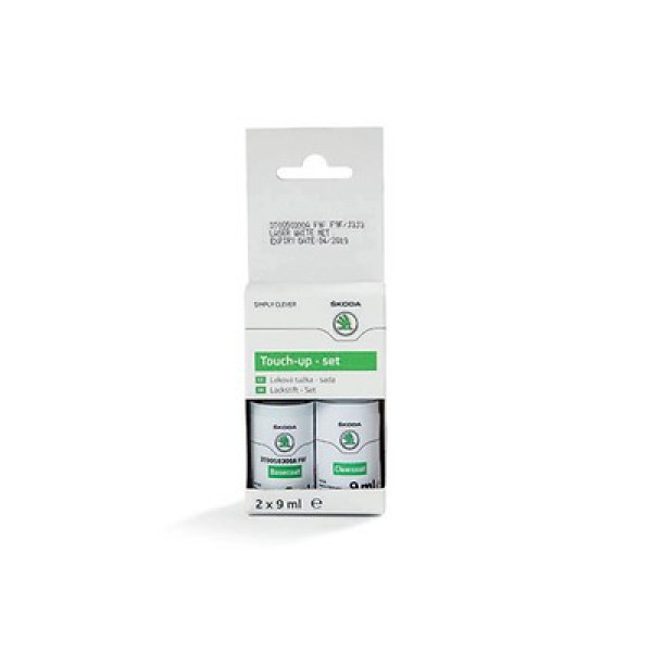 Skoda Lackstiftset Laser Weiss F9F Lackstift 3T0050300A F9F
