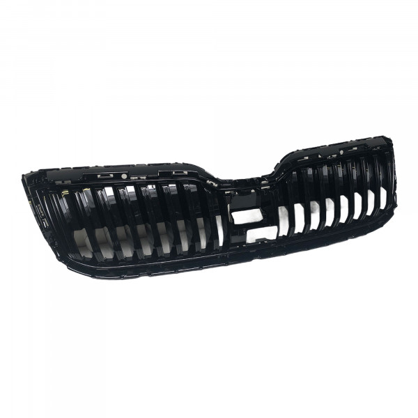 Original Skoda Superb Facelift Kühlergrill Schwarz Hochglanz Grill Hochglänzend 3V0853653K 041