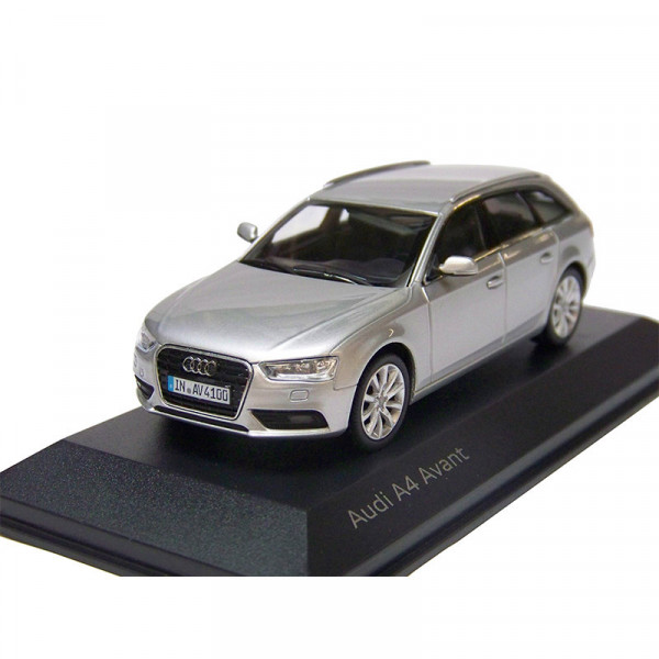 Audi A4 Avant Eissilber 1:43 Modellauto