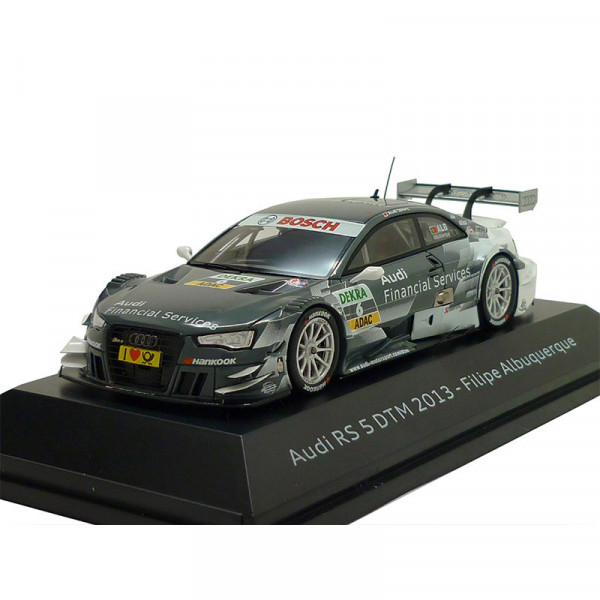 Financial Service Audi RS 5 DTM 2013 Filipe Albuquerque 1:43 Modellauto