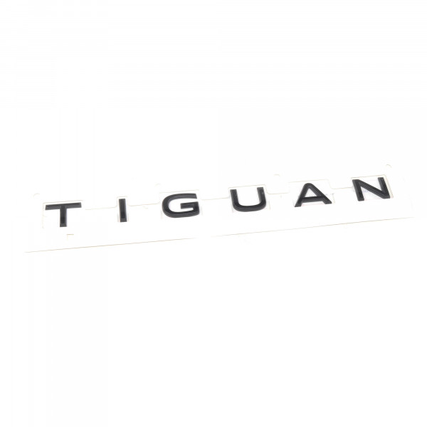 Original VW Tiguan Schriftzug Heckklappe Schwarz Hinten Emblem Logo Aufkleber 571853687A 041