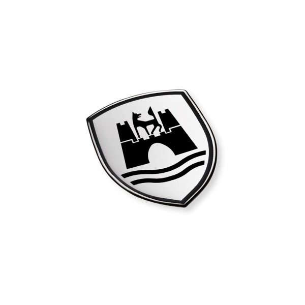 VW Dekorfolie "Wolfsburg Wappen" Set 2 Stück Wappen Aufkleber Logo Emblem original 5C0064317ASXRW