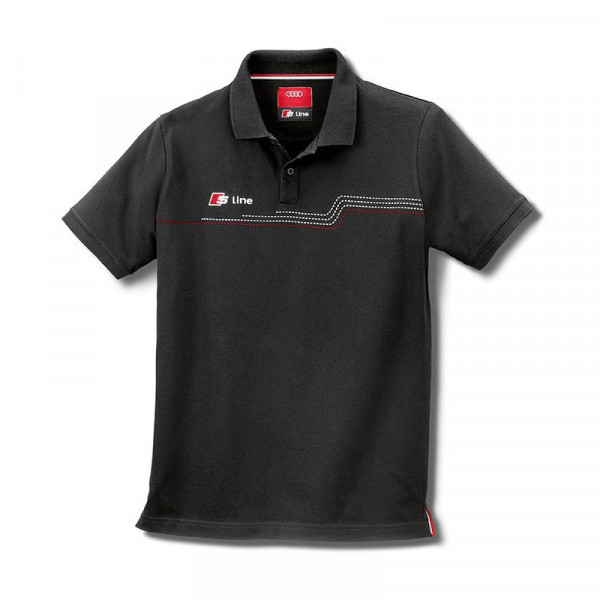 Audi Herren S line Polo Shirt