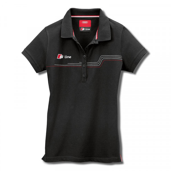 Audi Damen S line Polo Shirt