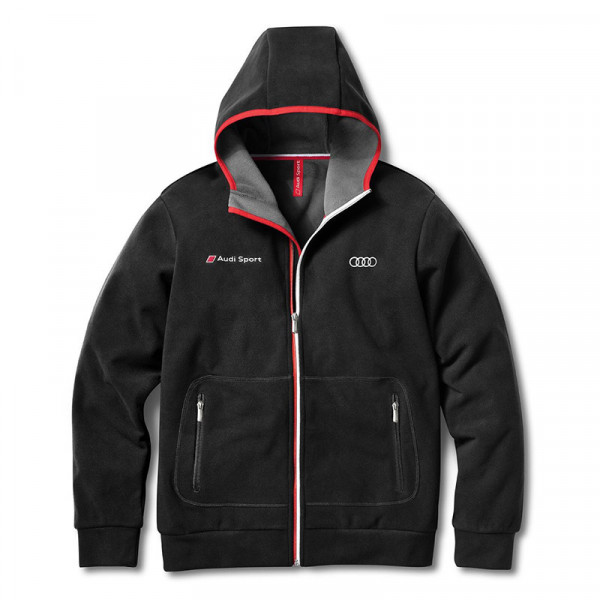 Audi Sport Herren Fleecejacke