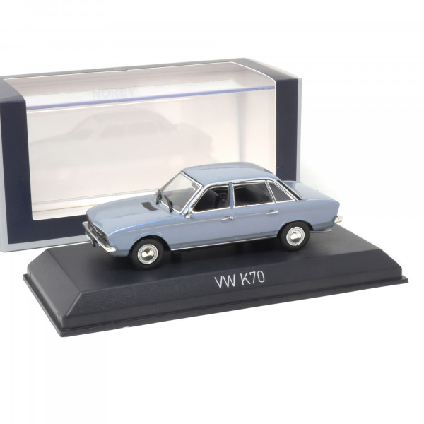 VW K70 Light Blue Metallic 1:43 Norev 840097 1/43 Modellauto Miniatur Blau K 70 Original 3551098400977