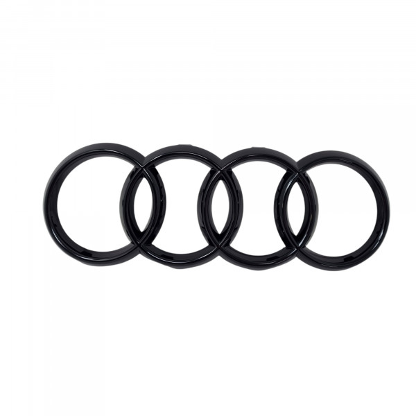 Audi Ringe Schwarz A3 A4 A5 Emblem Logo 8J0853605B T94 Vorn