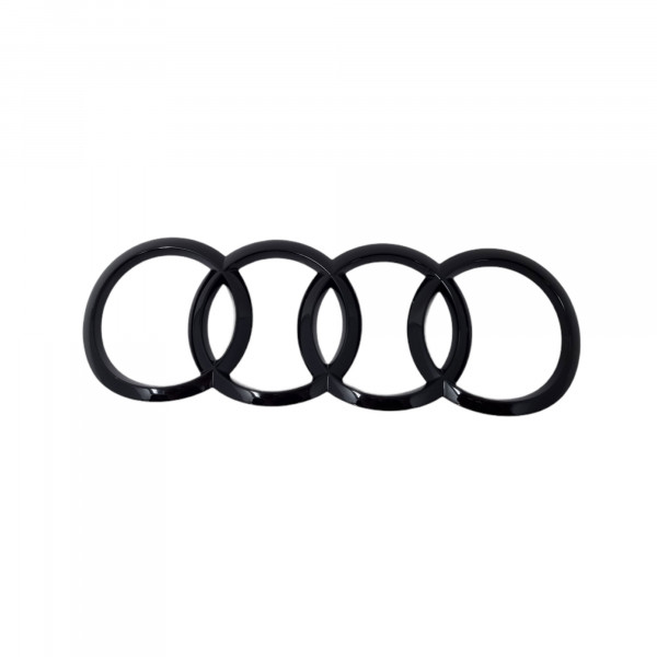 Audi Ringe Schwarz A5 Emblem Logo Hinten 8W8853742A T94