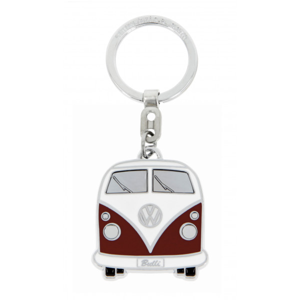 VW T1 BUS SCHLÜSSELANHÄNGER IN GESCHENKDOSE - Rot Anhänger Key Ring BUKH01