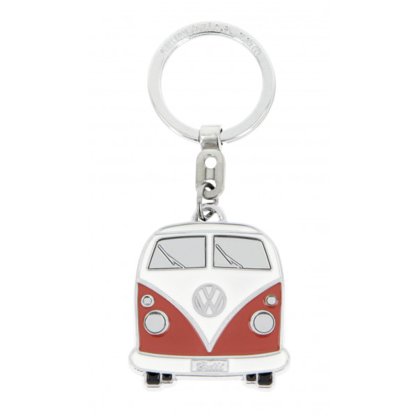 VW T1 BUS SCHLÜSSELANHÄNGER IN GESCHENKDOSE - Orange Anhänger Key Ring BUKH04