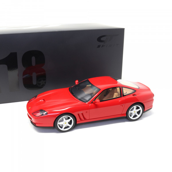 Ferrari F550 Maranello Gran Turismo 1:18 Modellauto Miniatur 1/18 Rot Red GT335 GT Spirit