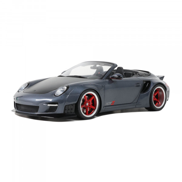 LBWK LB Works Porsche 911 997 Cabrio 1:18 Modellauto Miniatur Grau Grey GT463 GT Spirit 1/18