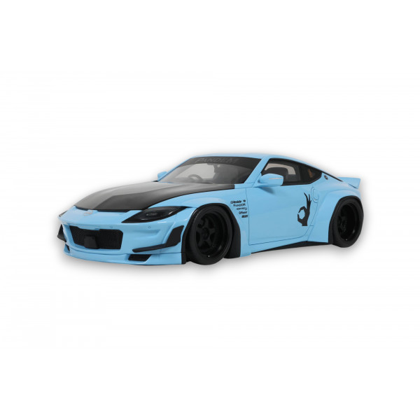 Pandem Nissan Fairlady Z China Blue 2025 1:18 Modellauto GT Spirit GT943