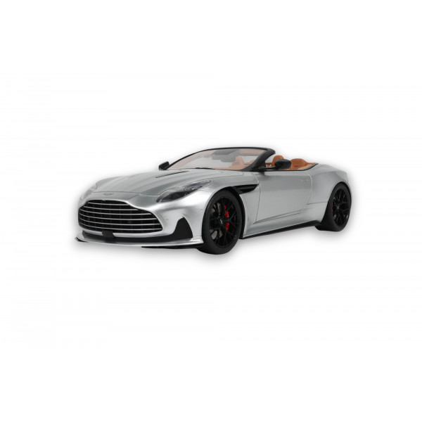 Aston Martin DB12 Volante Aluminite Silver 2023 1:18 Modellauto GT Spirit GT945