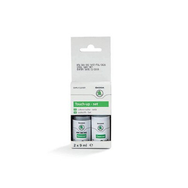 Skoda Lackstiftset Platin Grau Metallic F8L Lackstift HFB380092