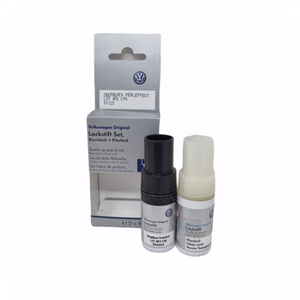VW Original Lackstift Set Deepblack Perleffekt LST0P2C9X