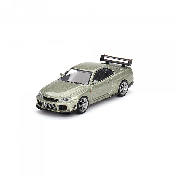 Nissan Skyline GT-R R34 1:64 Modellauto Miniatur 1/64 Tommykaira Millenium Jade MGT00697-R 697 MINI GT TSM MODEL