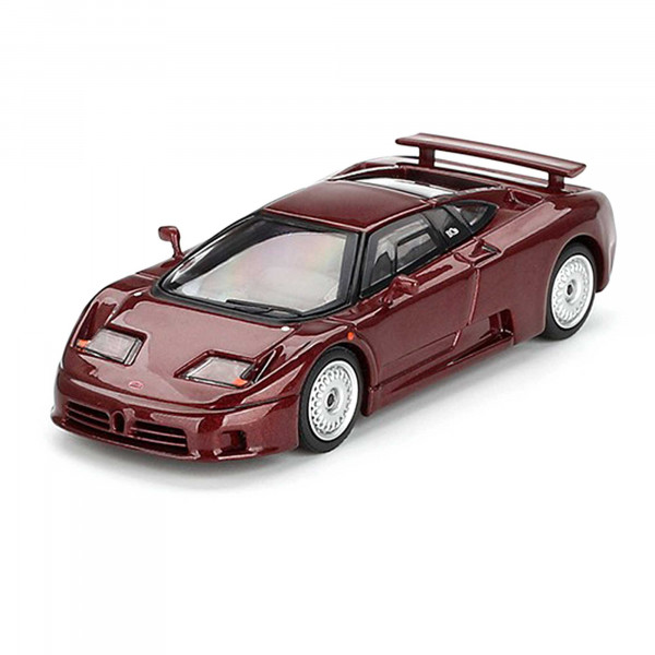 Bugatti EB110 GT 1:64 Modellauto Miniatur 1/64 Dunkelrot Darak Red Rot MGT00806