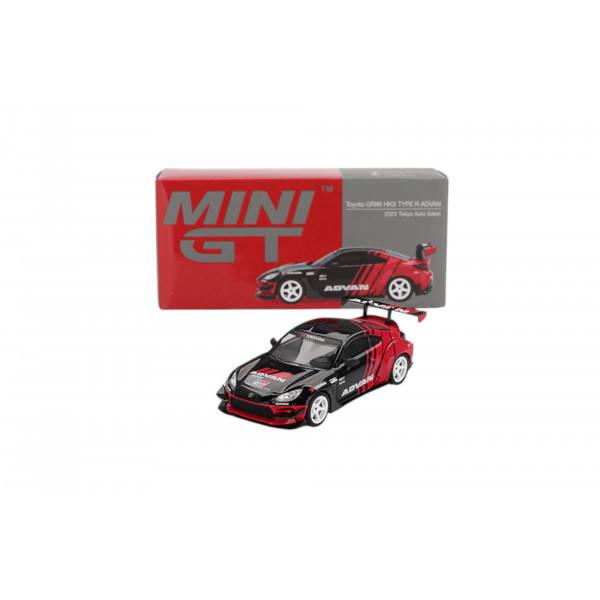 Toyota GR86 HKS TYPE R ADVAN 2022 Tokyo Auto Salon 2022 Modellauto MGT00956-R
