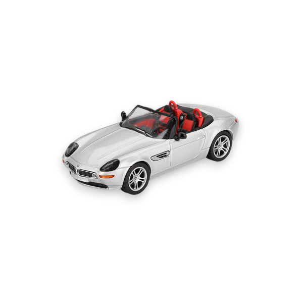 BMW Z8 Titanium Silver 2003 1:64 Modellauto Mini GT MGT00998-L