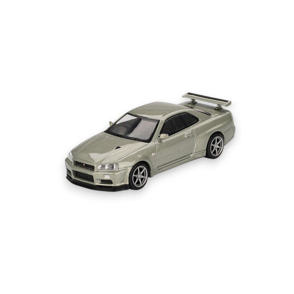 Nissan Skyline GT-R (R34) V-Spec II Nür Millenium Jade 2002 1:64 MGT01003-R