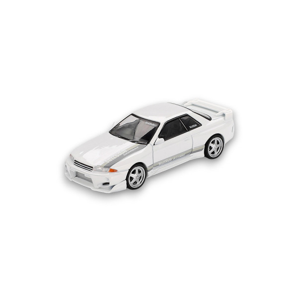 Nissan Skyline GT-R (R32) VeilSide Combat C-I White 2011 1:64 Mini GT MGT01066-R NMGT01066
