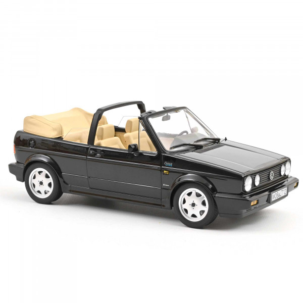 VW Golf Cabriolet 1:18 Modellauto Miniatur 1/18 Schwarz Black Norev 188568