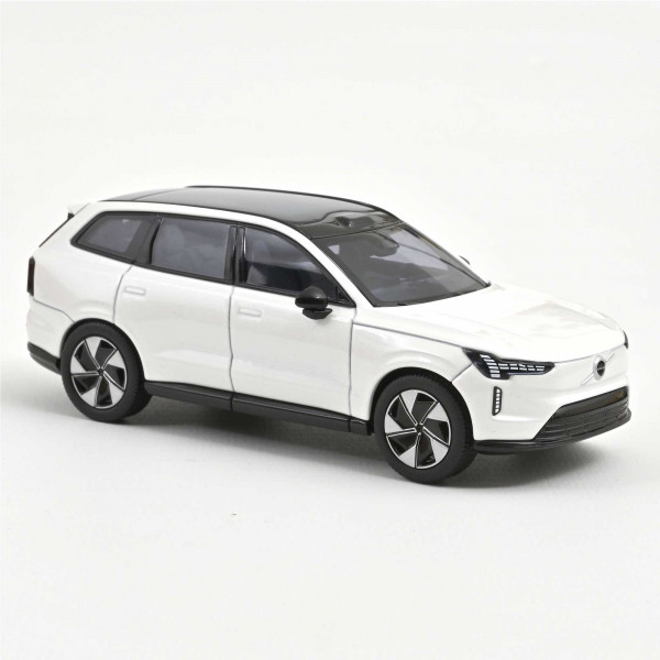 Volvo EX90 1:43 Modellauto Miniatur 1/43 Crystal White Pearl Weiß Norev 870080