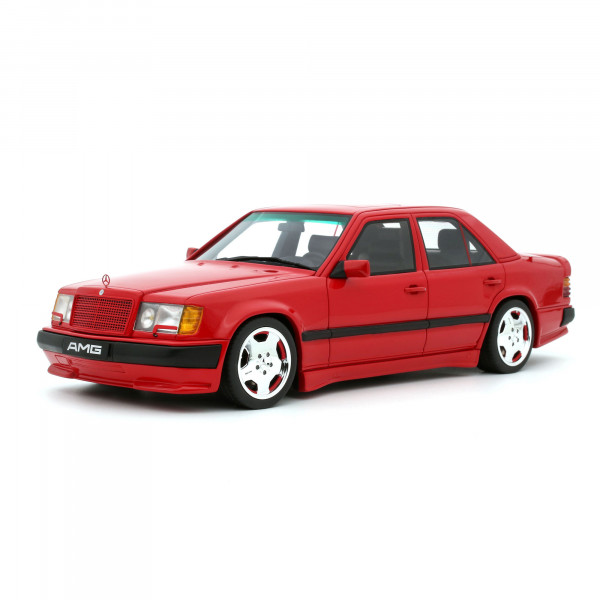 Mercedes Benz 300E 6.0 AMG 1:18 Modellauto Miniatur 1/18 1987 Rot Red OT1104