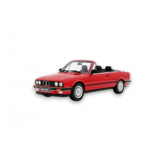 BMW 325I Convertible Bright RED 308 1986 1:18 Modellauto Ottomobile OT1194
