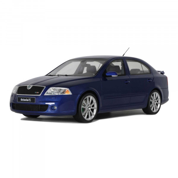 Skoda Octavia RS 2.0 TFSI 1:18 Modellauto Miniatur 1/18 Racing Blue Blau OT478 Ottomobile