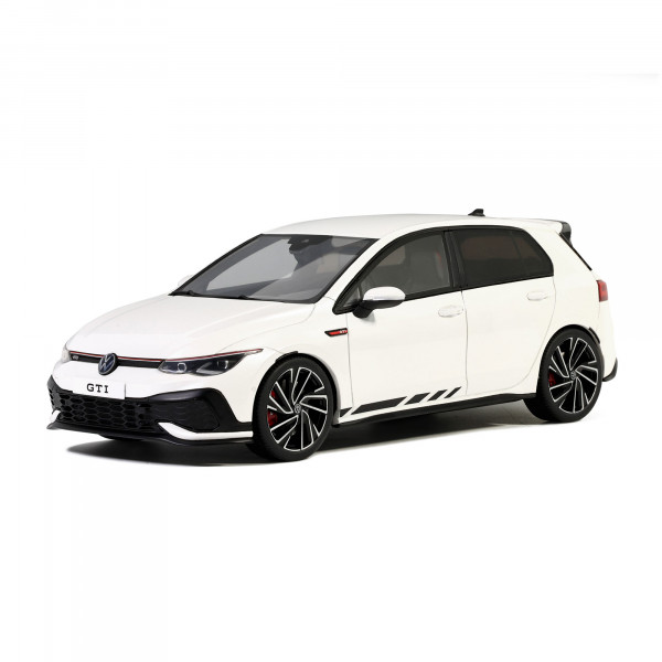 VW Golf 8 GTI Clubsport 1:18 Modellauto Miniatur 1/18 VIII White Weiß OT986 Ottomobile 986 Volkswagen 