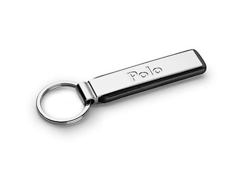 VW California Schlüsselanhänger Aus Metall - Silberner Keyring Mit Gravur