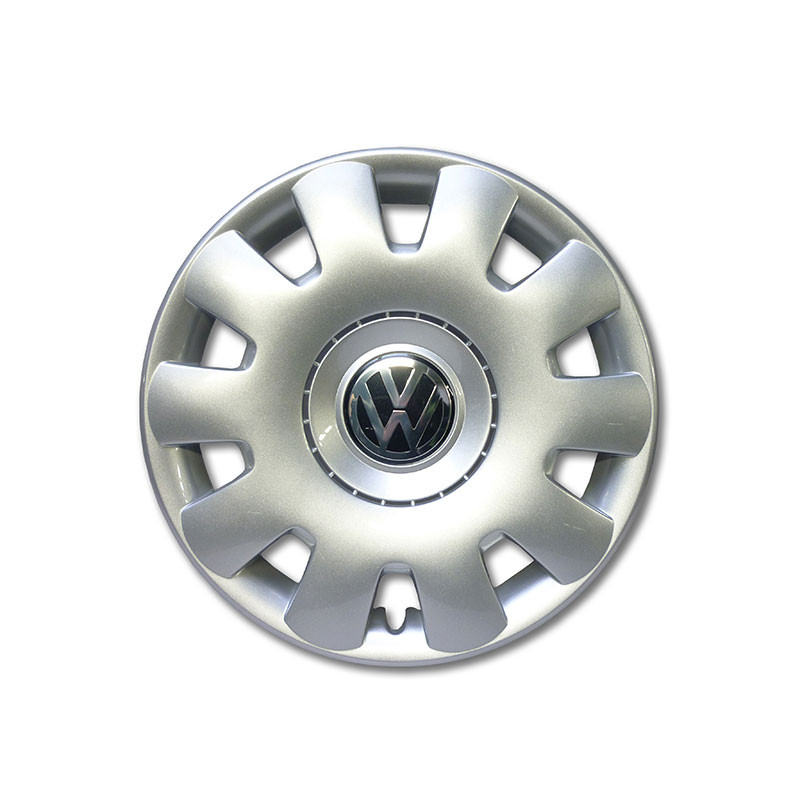 Volkswagen 5H0071455UWP Radkappen (4 Stück) Radzierblenden 15 Zoll  Stahlfelgen Radblenden, brillantsilber : : Auto & Motorrad