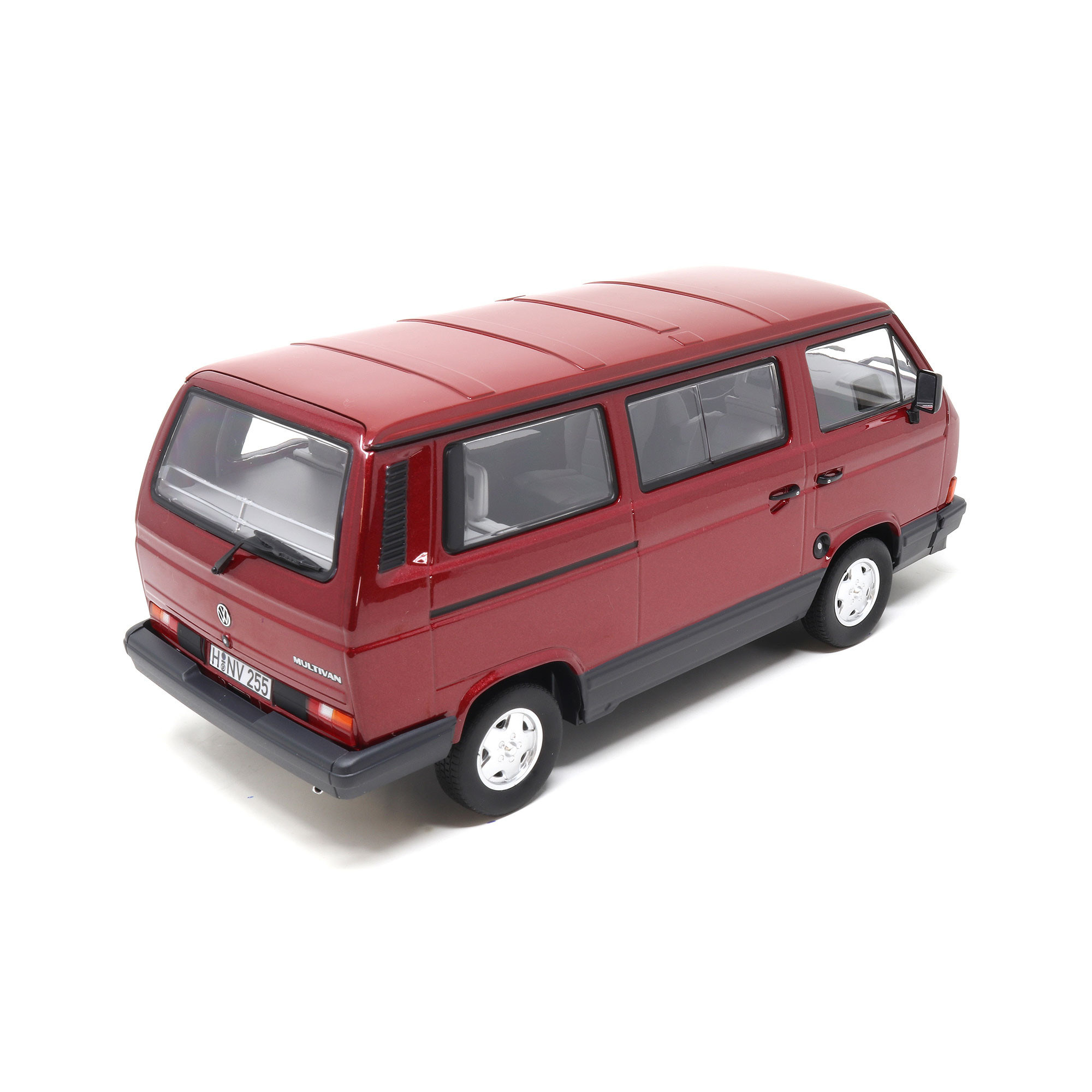 VW T3 Multivan Bus Tizianrot 1:18 Norev 255099302 645 1/18 Modellauto Rot