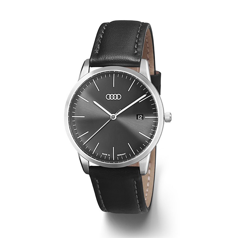 Audi Herren Uhr Flatline Armbanduhr 3101200300