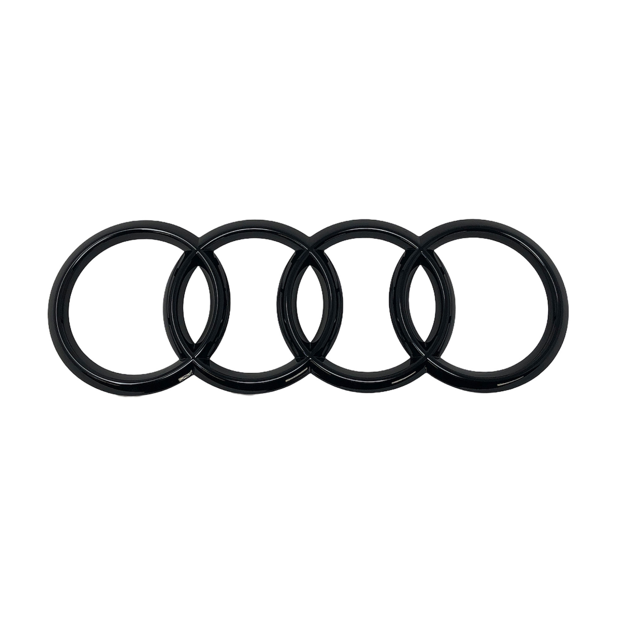 Original Q7 4M Audi Ringe Schwarz 4M0853605 glänzend Grill Vorne Logo  Emblem 4M0071801
