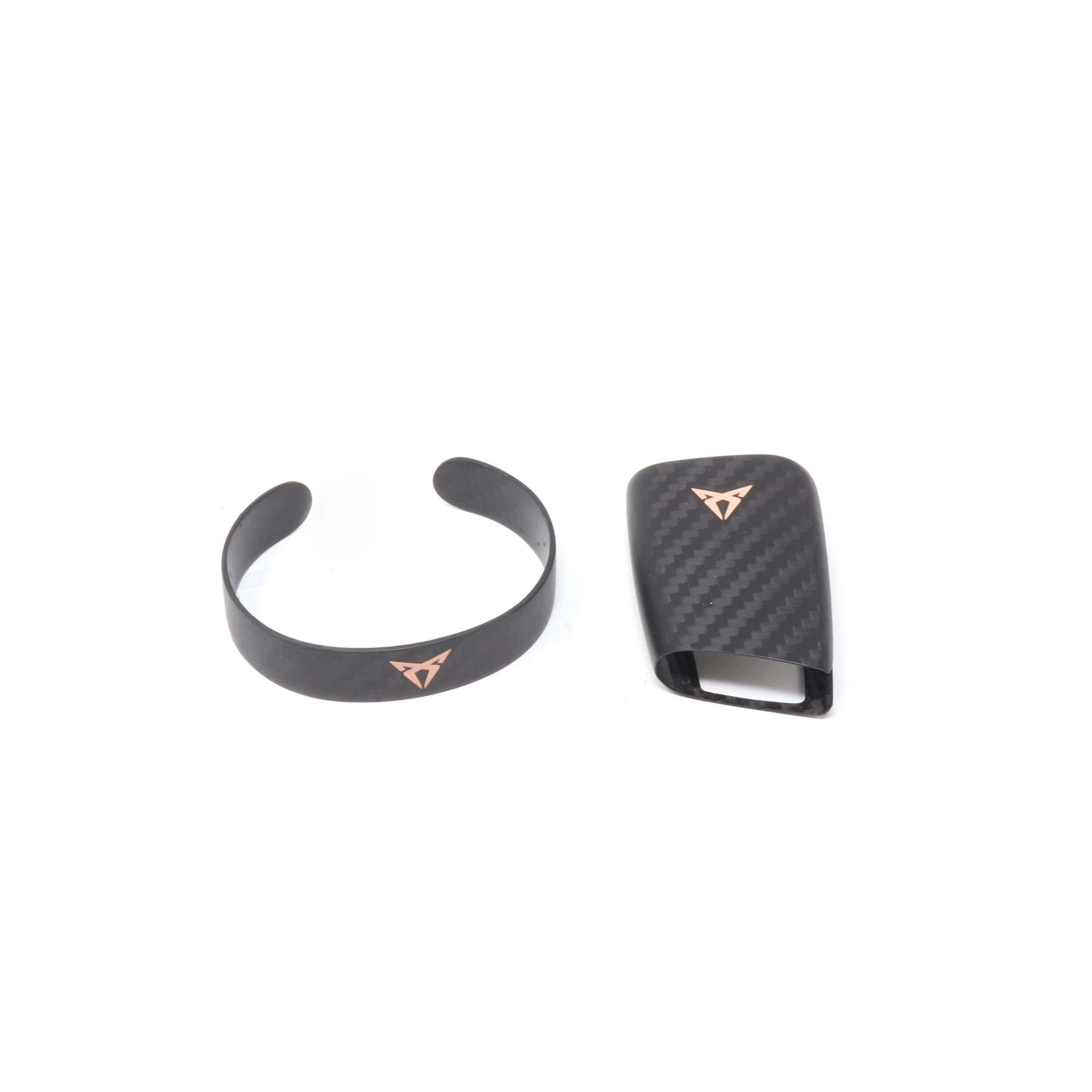 Schlüsselcover & Armreif Seat Cupra Carbon Kupfer Reif Armband 575087013E